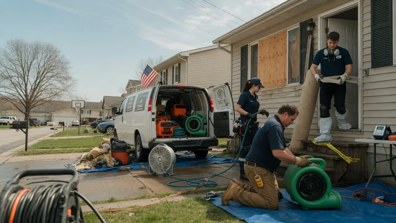 Water Damage Restoration in New Iberia, LA near me